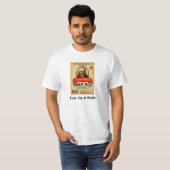 Mr. モロトフのペールエールラベル tシャツ (正面フル)