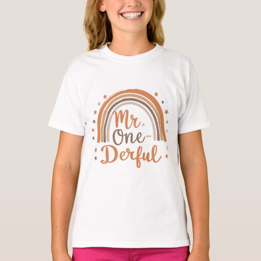 Mr.ワンダーフル誕生日シャツ Tシャツ (正面)