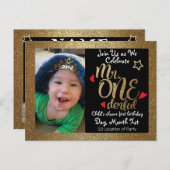 Mr.ワンダーフル誕生日招待状 インビテーションポストカード (正面/裏面)