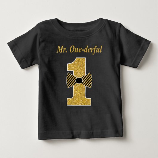 Mr.ワンダーフルTシャツ、Mr.Onederful ベビーTシャツ (正面)