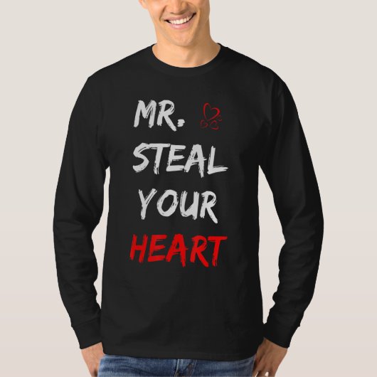 Mr.幼児のためのハートを盗む Tシャツ (正面)