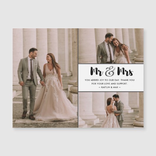 Mr. 3写真結婚ありがとう (正面)