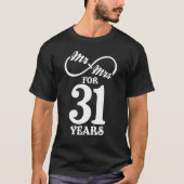 Mr.31年31結婚周年 Tシャツ (正面)