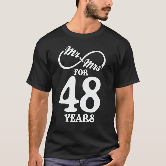 Mr.『48年48年48結婚周年』 Tシャツ (正面)