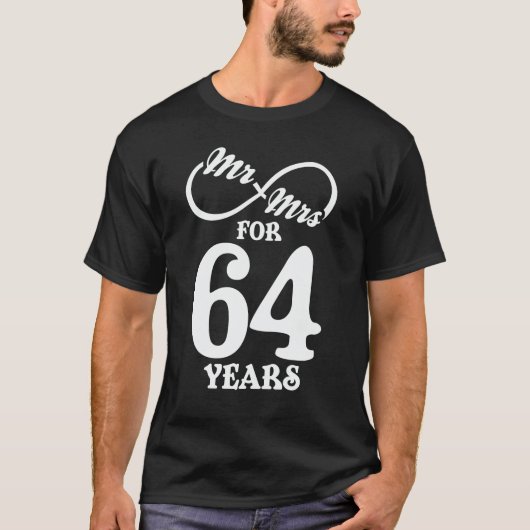 Mr.『64年64年記念結婚』 Tシャツ (正面)