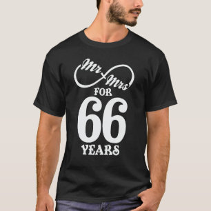 Mr.『66年66年記念結婚』 Tシャツ