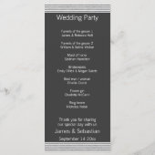 Mr.And Mr.スーツとタイのゲイグレーサービス注文 プログラム (裏面)