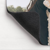 Mr.And Mrs.カスタムウェディングフォト マウスパッド (コーナー)