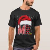 Mr And Mrs Claus Couples Santa Hat Christmas Pajam Tシャツ (正面)
