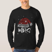 Mr And Mrs Claus Santa Hat Diamond Funny Tシャツ (正面)