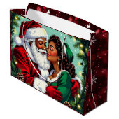 Mr and Mrs Clause Sweet Christmas ラージペーパーバッグ (裏面アングル)