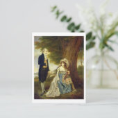 Mr. and Mrs. Fraser, c.1785-90 (キャンバス上の油) ポストカード (スタンド正面)