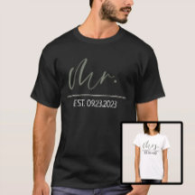 Mr and Mrs Tシャツ 3