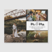 Mr.And Mrs. Thank You Photo Collage's 結婚. (正面)
