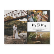 Mr.And Mrs. Thank You Photo Collage's 結婚.