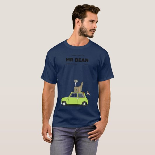 Mr Bean Movie Poster boy Tシャツ (正面フル)