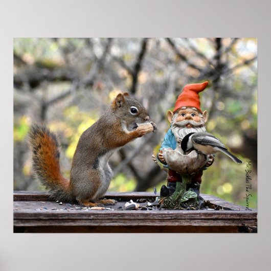 Mr Bickles The Squirrelポスター ポスター (正面)