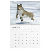Mr. Bickles The Squirrel 2026 calendar カレンダー (1月 2027)