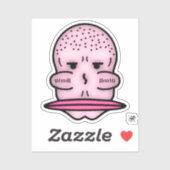 Mr. Big Cheekbones & Even Big Mouth v1ステッカー シール (シート)