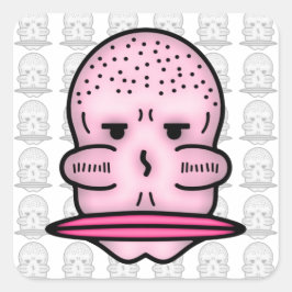 Mr. Big Cheekbones & Ever Big Mouth v2 Square スクエアシール