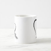 Mr. Black Heart Mug コーヒーマグカップ (中央)