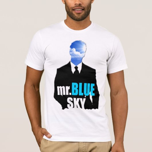 Mr. Blue Sky Tシャツ (正面)