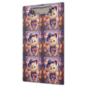 Mr. Bluffy – ハロウィーンの優しいブルーフマスター クリップボード (左)