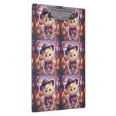 Mr. Bluffy – ハロウィーンの優しいブルーフマスター クリップボード (右)