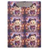 Mr. Bluffy – ハロウィーンの優しいブルーフマスター クリップボード (正面)