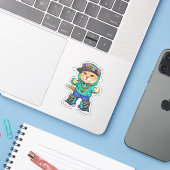 Mr. Buddy ステッカー 💖 シール (ノートパソコンとiPhone)
