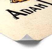 Mr. Bunny, his book - Adam L. Sutton Poster ポスター (角)