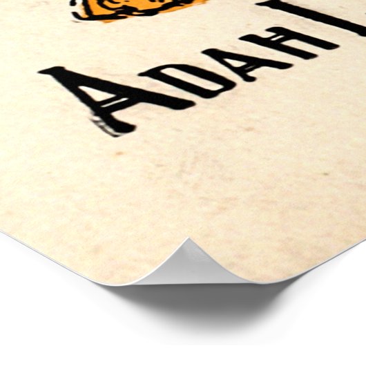 Mr. Bunny, his book - Adam L. Sutton Poster ポスター (角)