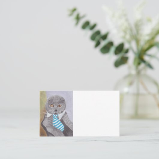 MR CAT 名刺 (スタンド正面)