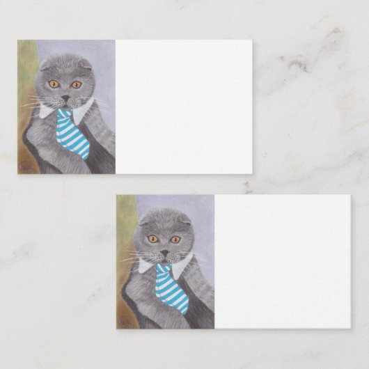 MR CAT 名刺 (正面/裏面)