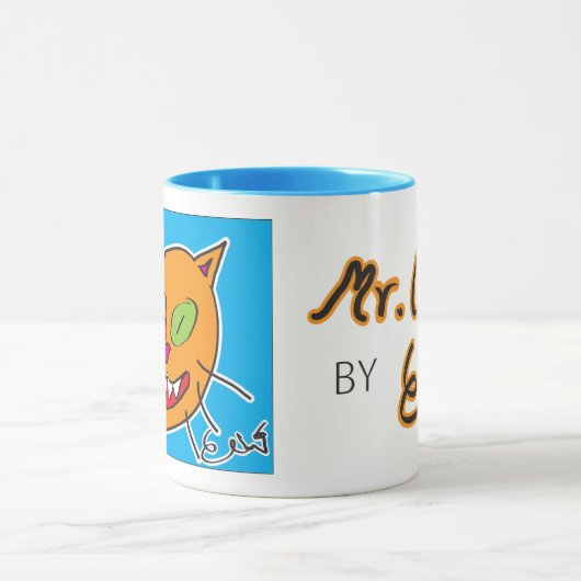 Mr Cat by Eli Coffee Mug マグカップ (中央)