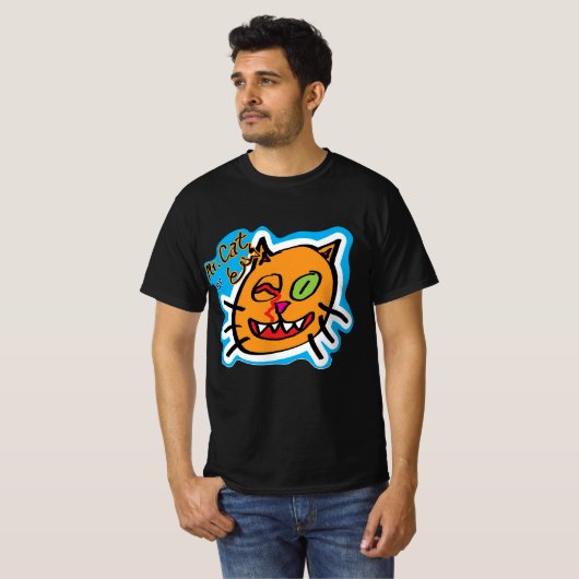 Mr Cat - Launch T Shirt - 100 Available Tシャツ (正面フル)