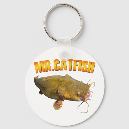 Mr Catfish fishing キーホルダー (正面)