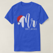 Mr Claus & Mrs Claus Est Tシャツ (デザイン正面)