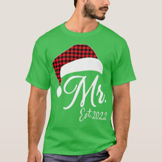 Mr Claus & Mrs Claus Est Tシャツ