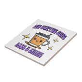 Mr Coffee Says Rise & Shine タイル (側面)