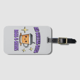 Mr Coffee Says Rise & Shine ラゲッジタグ