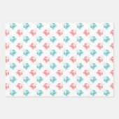 Mr. Crab Wrapping Paper Flat Sheet Set of 3 ラッピングペーパーシート (正面)