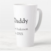 Mr Daddy since add year name parents father name g カフェラテマグ (右アングル)