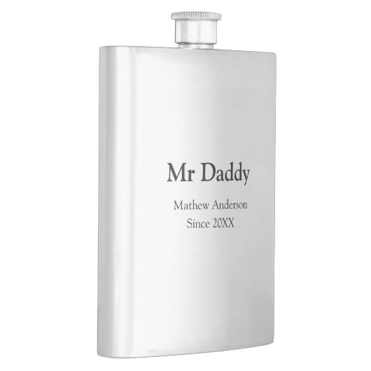 Mr Daddy since add year name parents father name g フラスク (右)