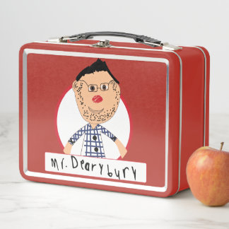 Mr Dearybury Lunchbox メタルランチボックス