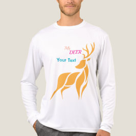 Mr. Deer Graphic – Rustic Woodland Style トライブレンドTシャツ