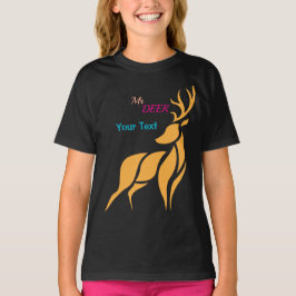Mr. Deer Graphic – Rustic Woodland Style Tシャツ