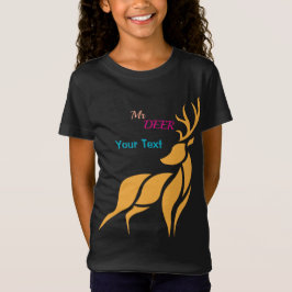 Mr. Deer Graphic – Rustic Woodland Style Tシャツ