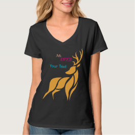 Mr. Deer Graphic – Rustic Woodland Style Tシャツ
