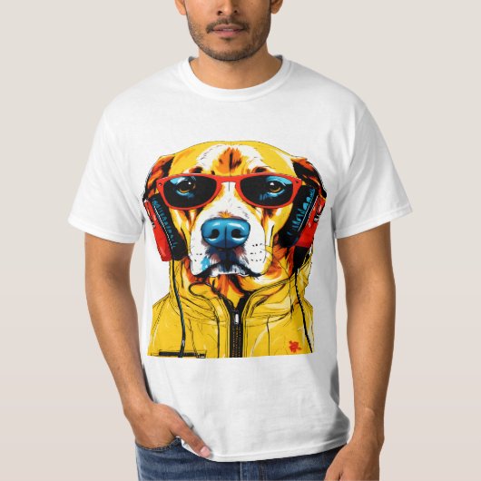 Mr. Dog the Magnificent Tシャツ (正面)
